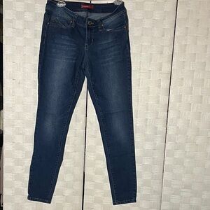 YMI Dark Blue Skinny Jeans Low Rise